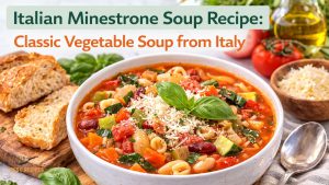 Italian Minestrone Soup Recipe: Healthy Vegetable Soup