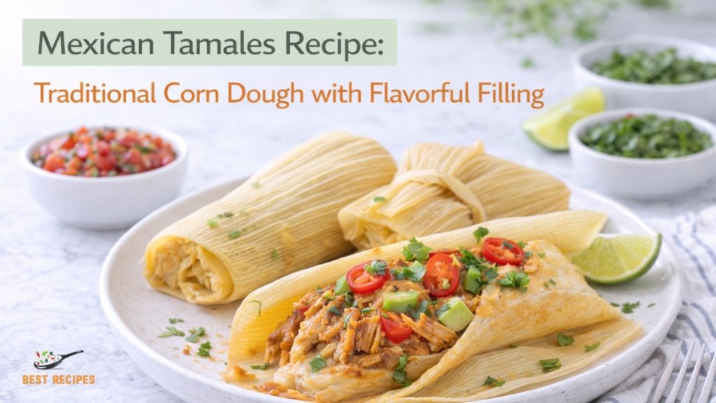 Mexican Tamales Recipe: Traditional Homemade Tamales Traditional Mexican tamales wrapped in corn husks