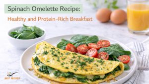 Spinach Omelette Recipe: Healthy Protein Breakfast