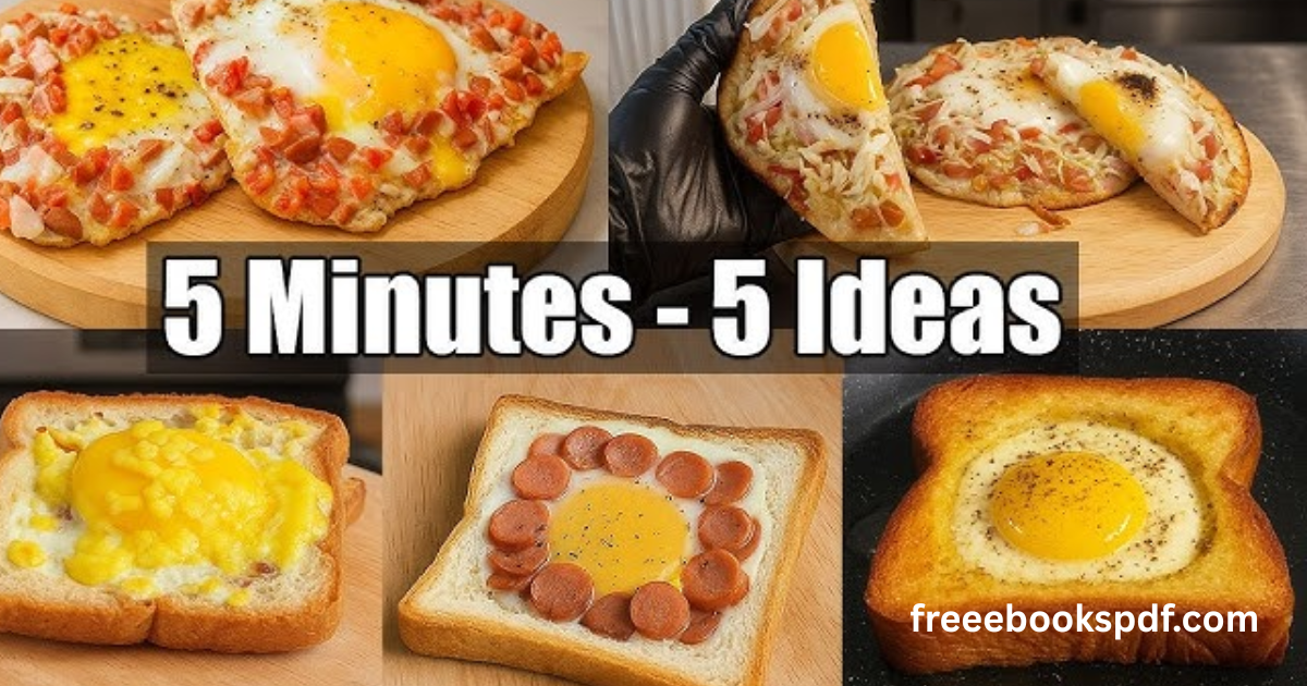 5-minute breakfast recipes for busy mornings