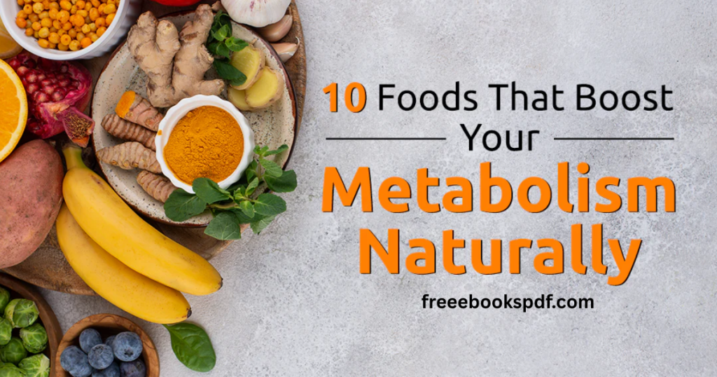 Foods that boost metabolism naturally